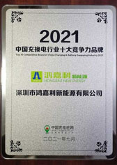 2021中國(guó)充換電行業(yè)十大競(jìng)爭(zhēng)力品牌(圖1)