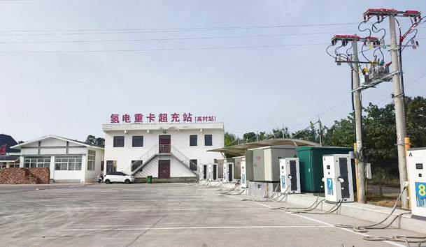 重卡專(zhuān)用充電樁大功率快充設(shè)備項(xiàng)目案例